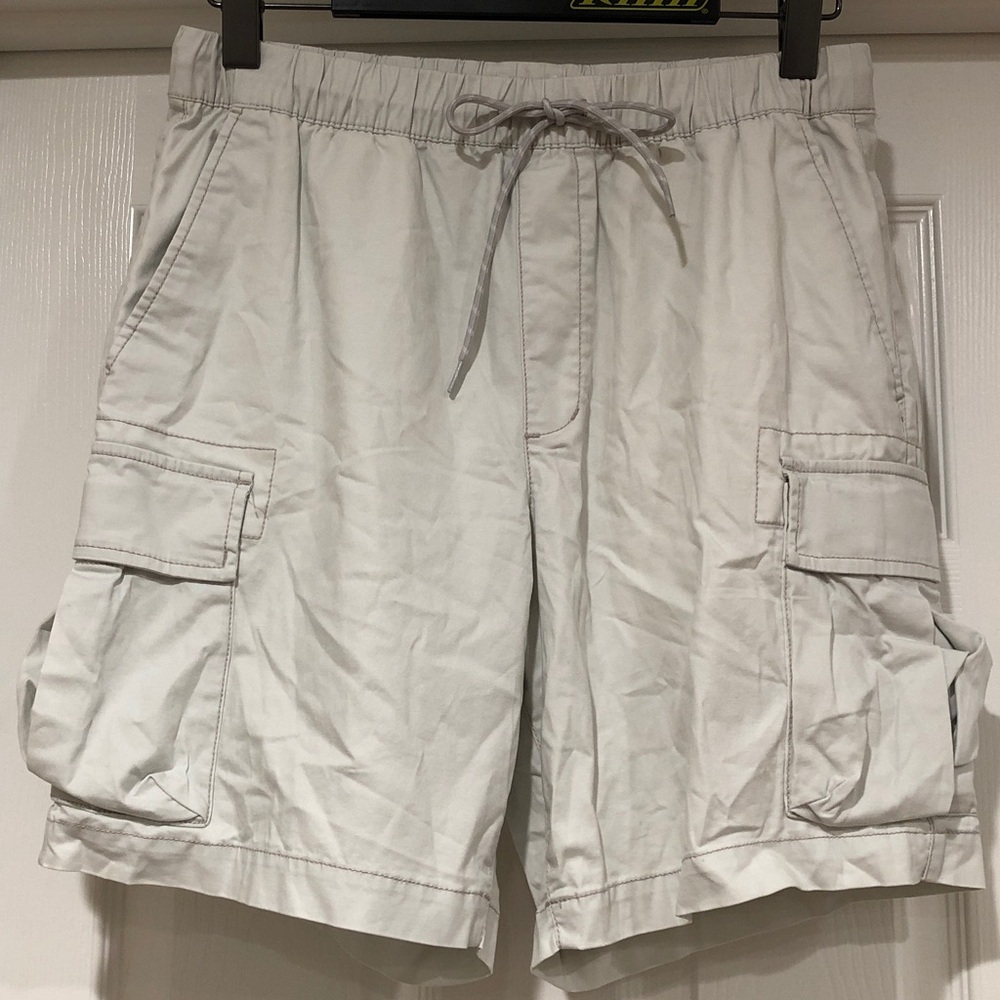 Light Gray Cargo Shorts